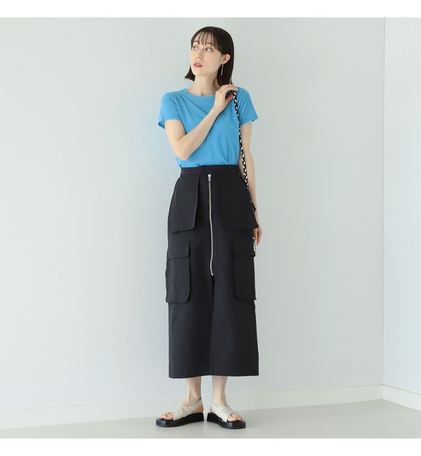 Ray BEAMS / フロント ジップ カーゴ タイトスカート|BEAMS WOMEN