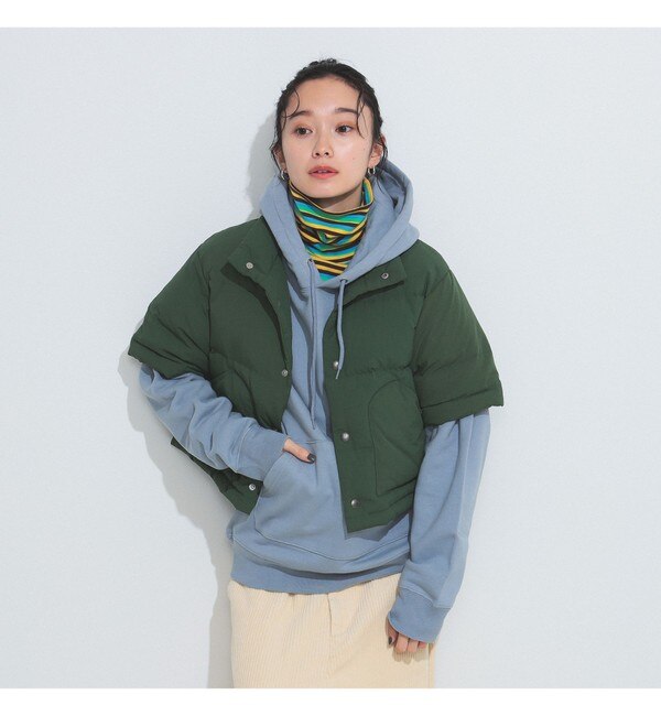 SIERRA DESIGNS × BEAMS BOY / 別注 ショートスリーブ ダウン|BEAMS