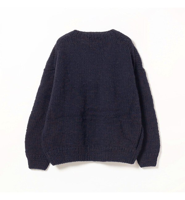 THE BOOKSTORE × BEAMS BOY / 別注 Hand Logo Sweater 23FW|BEAMS