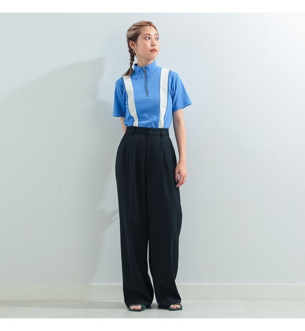 Ray BEAMS / 2タック ワイド パンツ|BEAMS WOMEN(ビームス ウィメン)の