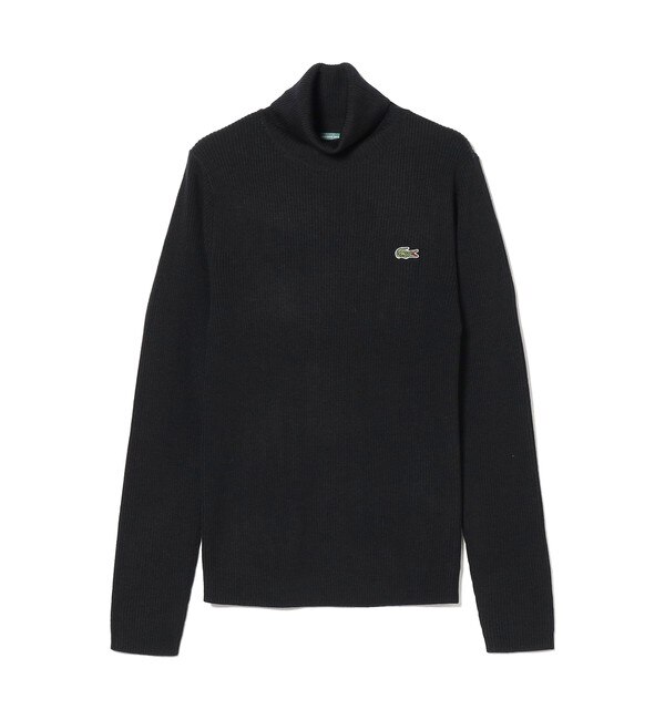 LACOSTE for BEAMS BOY / 別注 リブ タートルニット|BEAMS WOMEN