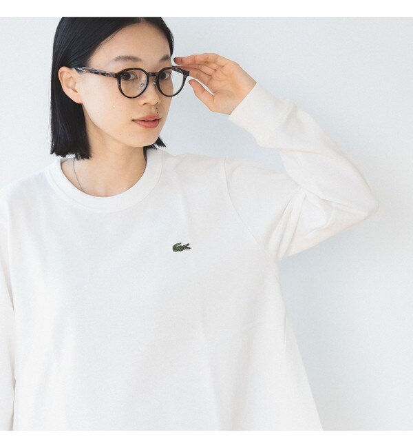 LACOSTE for BEAMS BOY / 別注 Aライン 長袖 Tシャツ|BEAMS WOMEN