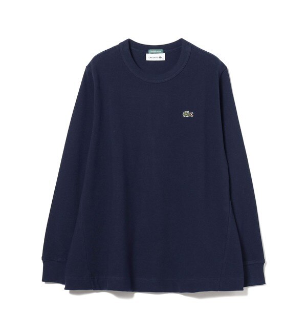 LACOSTE for BEAMS BOY / 別注 Aライン 長袖 Tシャツ|BEAMS WOMEN