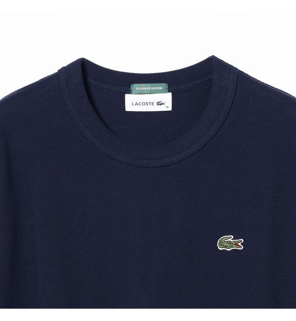 LACOSTE for BEAMS BOY / 別注 Aライン 長袖 Tシャツ|BEAMS WOMEN