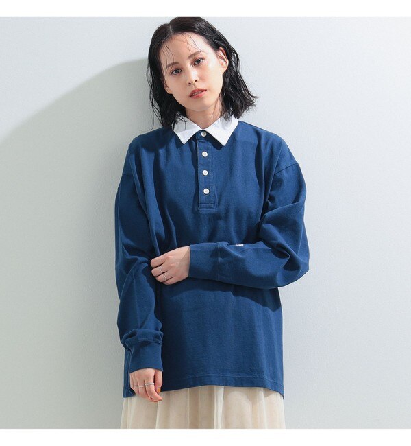 Champion × Ray BEAMS / 別注 ラグビー シャツ|BEAMS WOMEN(ビームス