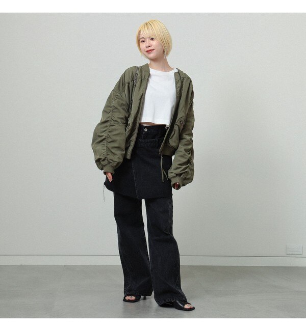 Ray BEAMS / デニム スカート セット パンツ|BEAMS WOMEN(ビームス