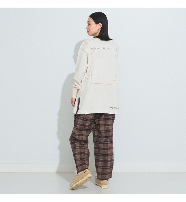 BEAMS BOY / ステンシル プリント ロングスリーブ|BEAMS WOMEN