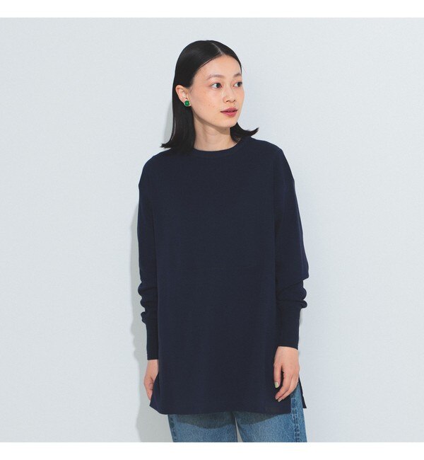 BEAMS BOY / ステンシル プリント ロングスリーブ|BEAMS WOMEN