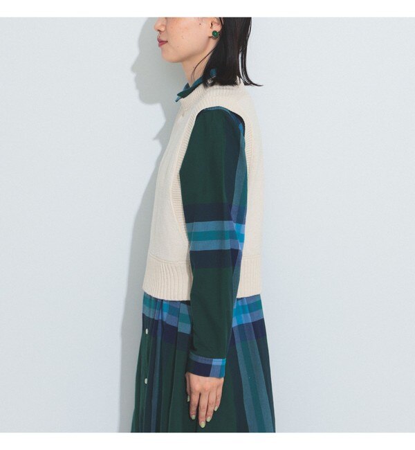 BEAMS BOY / ガゼット ディテール ベスト|BEAMS WOMEN(ビームス