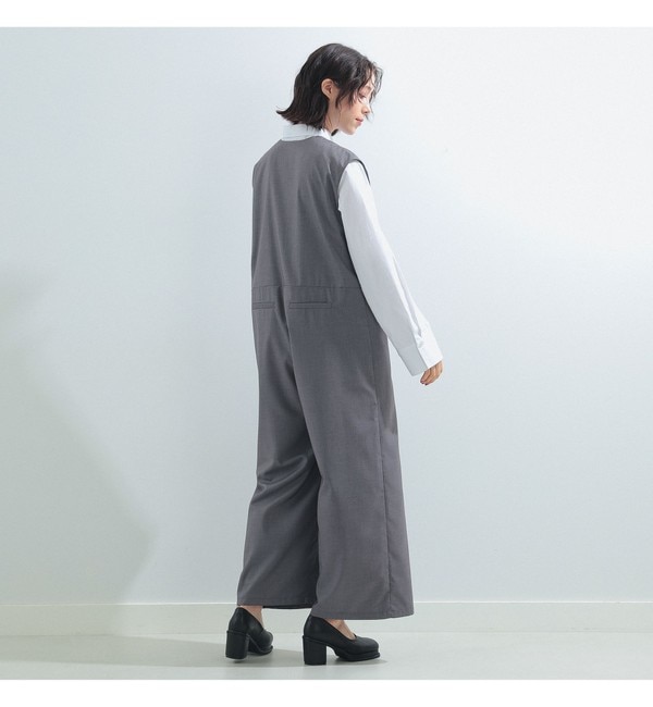 Ray BEAMS / スーツ ディテール サロペット|BEAMS WOMEN(ビームス 