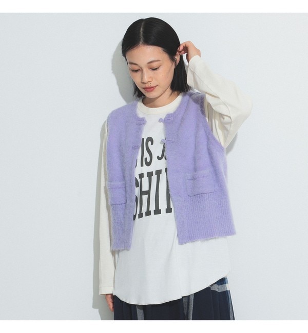 BEAMS BOY / チャイナボタン ベスト|BEAMS WOMEN(ビームス ウィメン)の