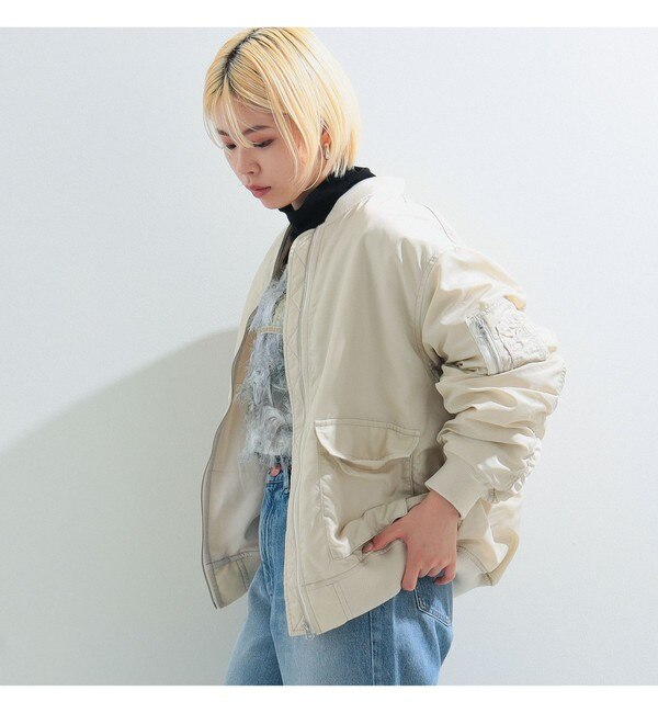 Ray BEAMS / MA-1 タイプ ブルゾン|BEAMS WOMEN(ビームス ウィメン)の