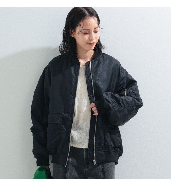 Ray BEAMS / MA-1 タイプ ブルゾン|BEAMS WOMEN(ビームス ウィメン)の