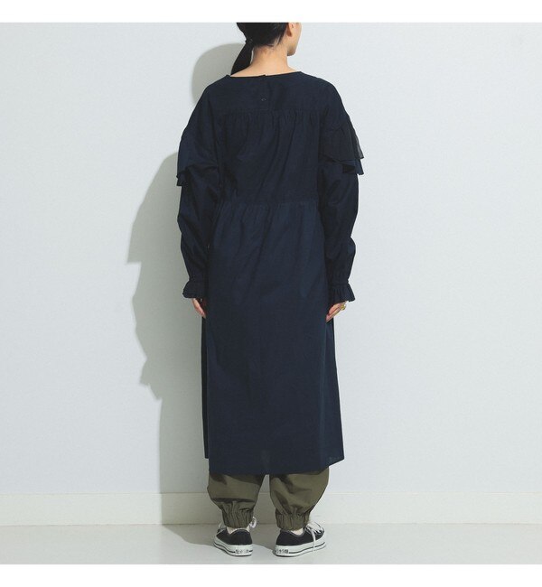 TORI-TO × BEAMS BOY / 袖フリル ワンピース|BEAMS WOMEN