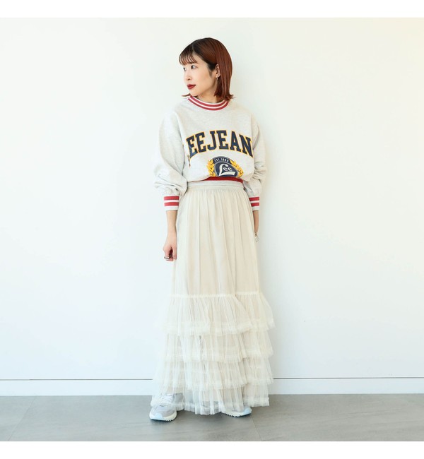 Ray BEMAS / チュール ティアード ヘム スカート|BEAMS WOMEN(ビームス