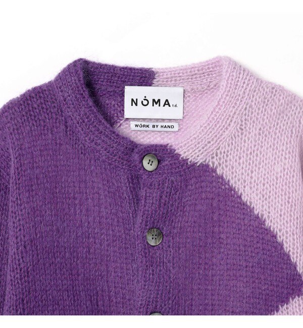 NOMA t.d. × Ray BEAMS / 別注 モヘア カーディガン|BEAMS WOMEN ...