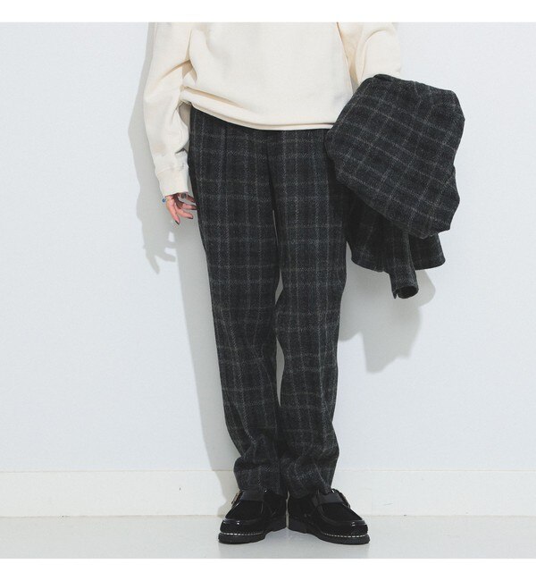 BEAMS BOY / ハリスツイード テーパードパンツ 23FW|BEAMS WOMEN