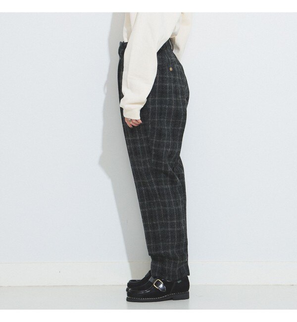 BEAMS BOY / ハリスツイード テーパードパンツ 23FW|BEAMS WOMEN