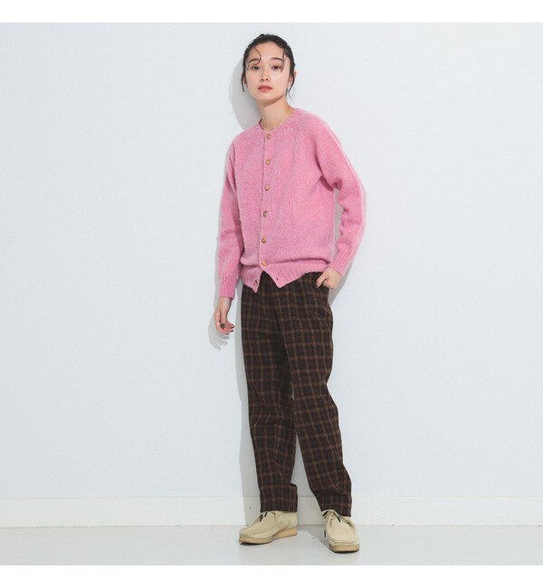 BEAMS BOY / ハリスツイード テーパードパンツ 23FW|BEAMS WOMEN