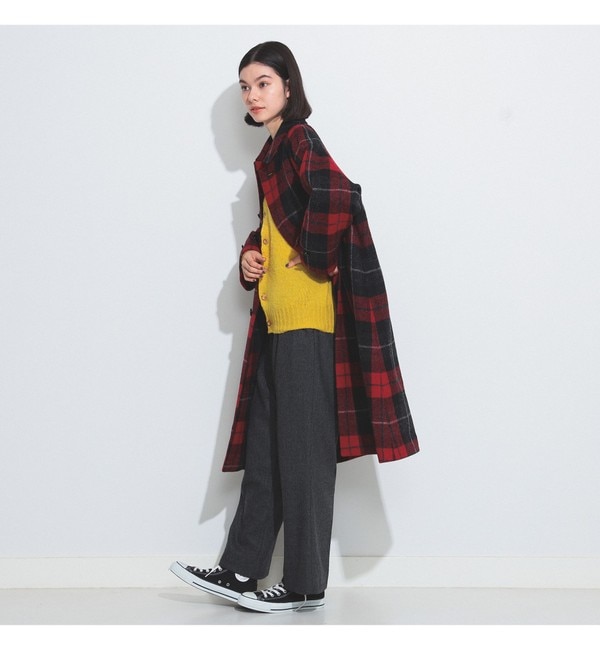 BEAMS BOY / ハリスツイード バルマカン コート 23FW|BEAMS WOMEN