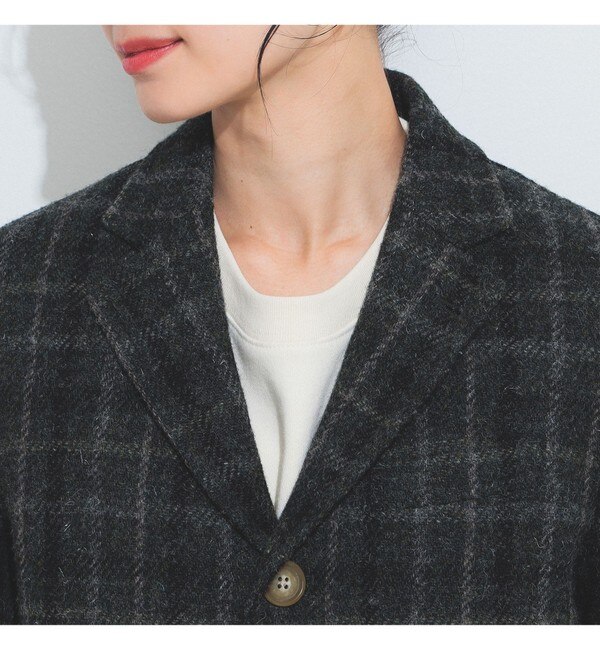 BEAMS BOY / ハリスツイード 3ボタン ジャケット 23FW|BEAMS WOMEN