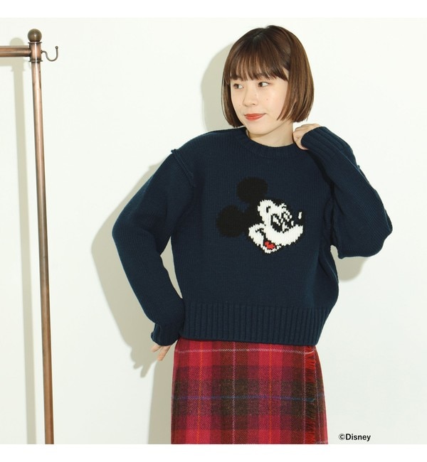 BEAMS BOY / ミッキーマウス / ニット|BEAMS WOMEN(ビームス ウィメン