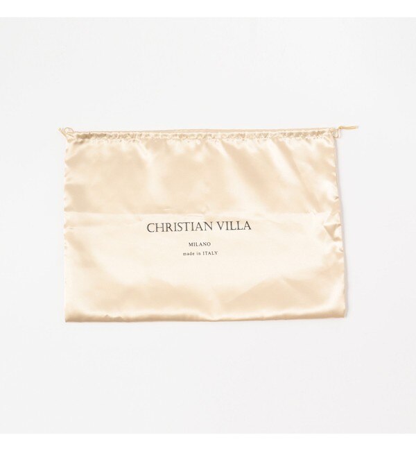 CHRISTIAN VILLA × Demi-Luxe BEAMS / 別注 フラップ ハンドバッグ
