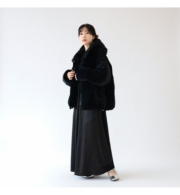 RBS / ベロア 中綿 ブルゾン|BEAMS WOMEN(ビームス ウィメン)の通販