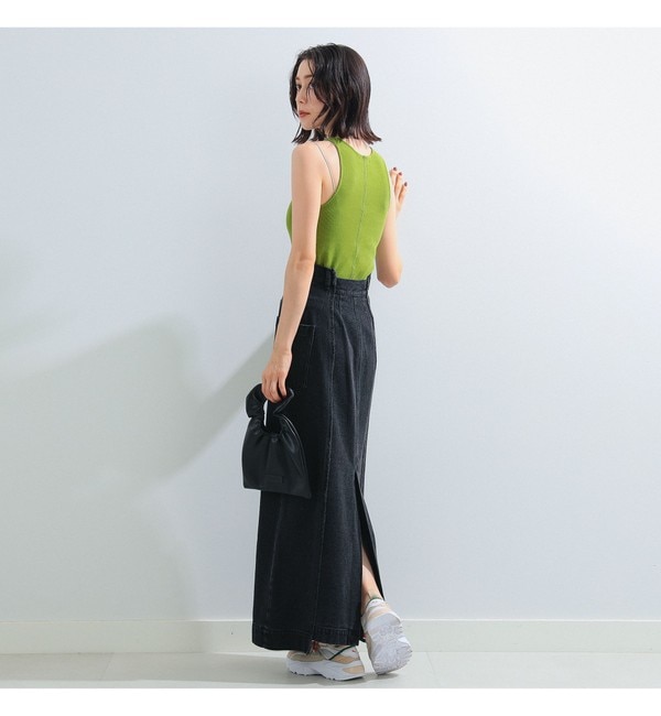 Ray BEAMS High Basic / ストレッチ リブ タンクトップ|BEAMS WOMEN