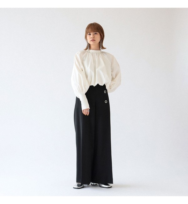 RBS / リブ カフス バルーン ブラウス|BEAMS WOMEN(ビームス ウィメン