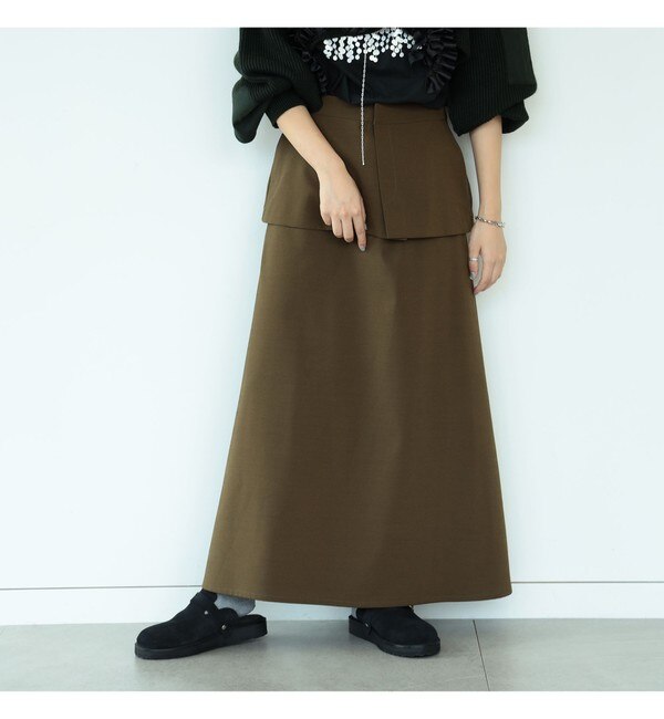 maturely / TW Detach Waist Skirt|BEAMS WOMEN(ビームス ウィメン)の