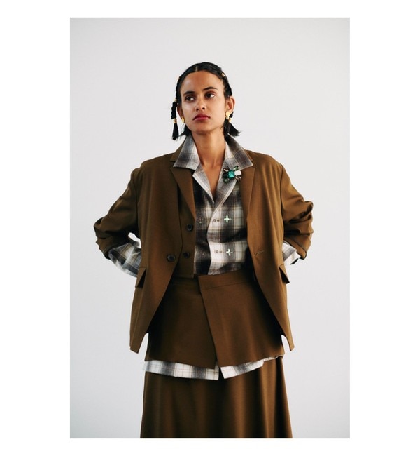 maturely / TW Detach Collar Jacket|BEAMS WOMEN(ビームス ウィメン