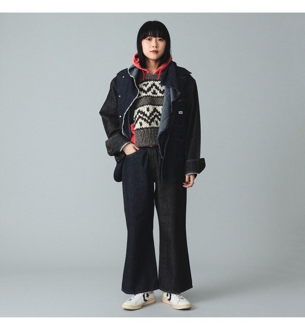 Lee × maturely / 別注 Indigo & Black Denim Loco Jacket|BEAMS WOMEN