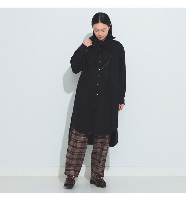 BEAMS BOY / アスコットタイ ワンピース|BEAMS WOMEN(ビームス