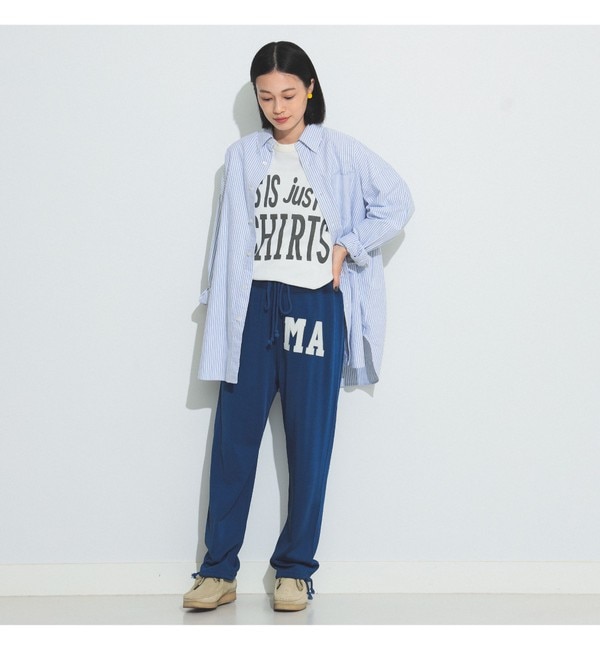 BEAMS BOY / ロゴ イージーパンツ 23FW|BEAMS WOMEN(ビームス ウィメン