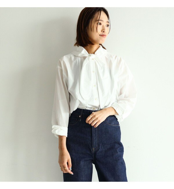 Demi-Luxe BEAMS / スカーフタイ ブラウス|BEAMS WOMEN(ビームス