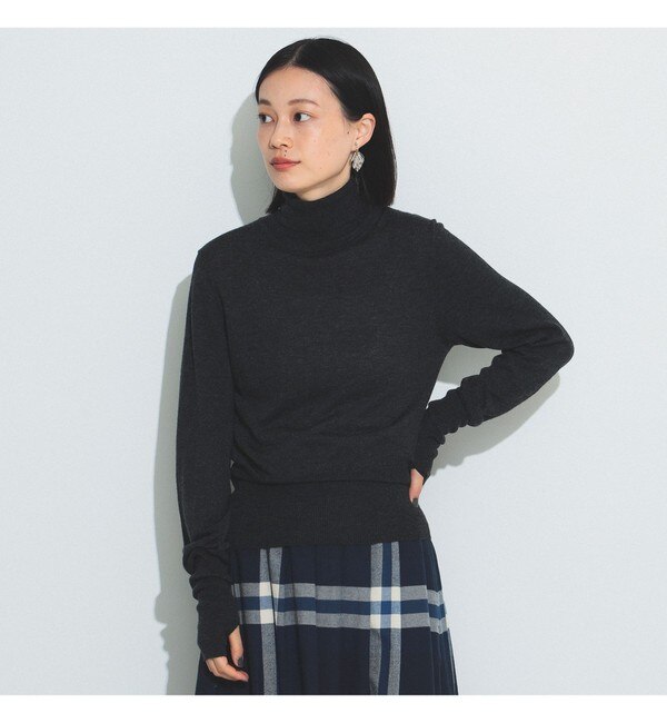 BEAMS BOY / 14ゲージ タートルネック ニット|BEAMS WOMEN(ビームス