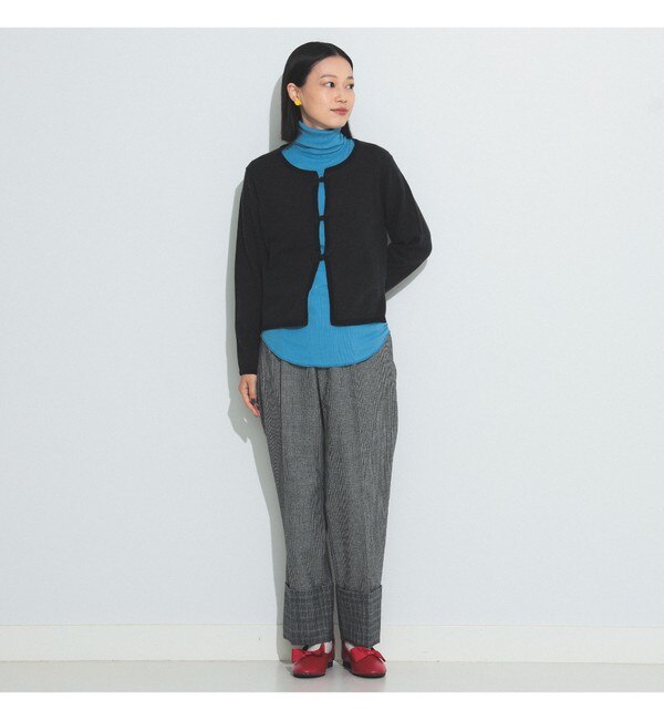 BEAMS BOY / 12ゲージ チャイナトリム カーディガン|BEAMS WOMEN