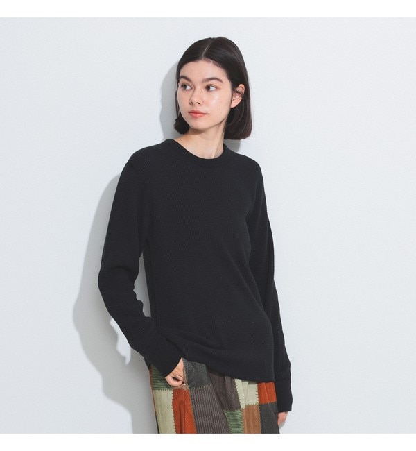 SEEALL / コットンカシミヤ ハイネック Tシャツ|BEAMS WOMEN(ビームス