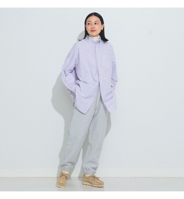 BEAMS BOY / ビッグ ボタンダウン シャツ|BEAMS WOMEN(ビームス