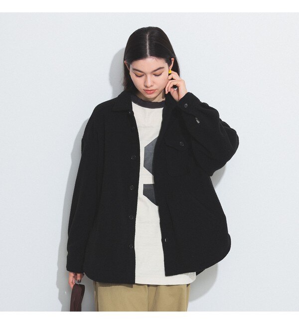 BEAMS BOY / フリース シャツ ブルゾン|BEAMS WOMEN(ビームス ウィメン