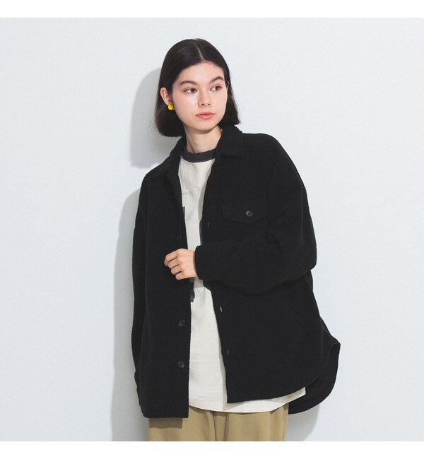 BEAMS BOY / フリース シャツ ブルゾン|BEAMS WOMEN(ビームス ウィメン