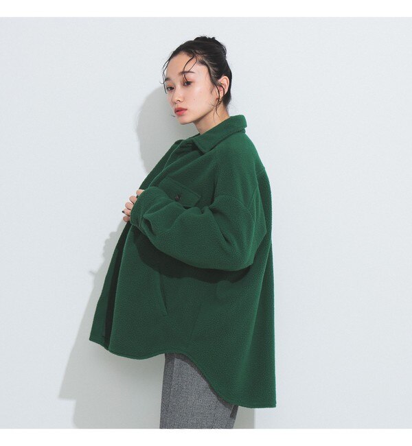 BEAMS BOY / フリース シャツ ブルゾン|BEAMS WOMEN(ビームス ウィメン