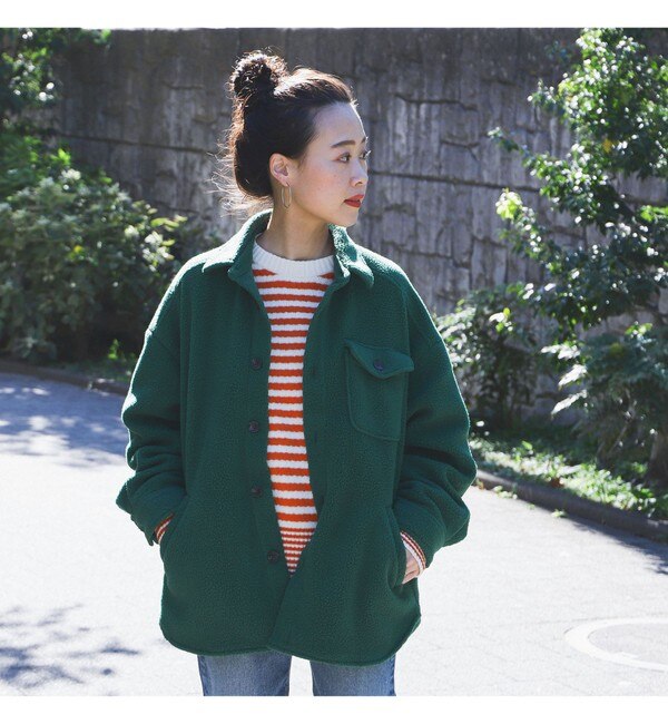 BEAMS BOY / フリース シャツ ブルゾン|BEAMS WOMEN(ビームス ウィメン