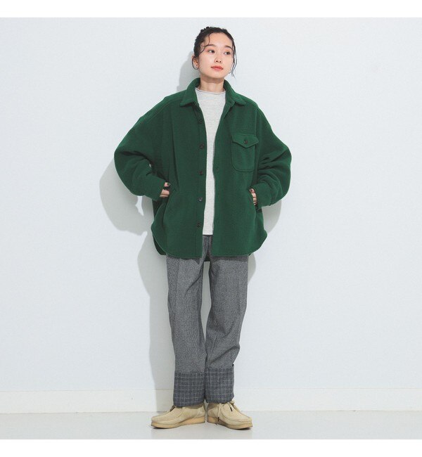 BEAMS BOY / フリース シャツ ブルゾン|BEAMS WOMEN(ビームス ウィメン