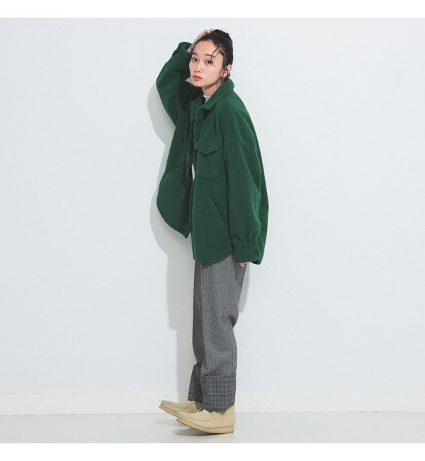 BEAMS BOY / フリース シャツ ブルゾン|BEAMS WOMEN(ビームス ウィメン