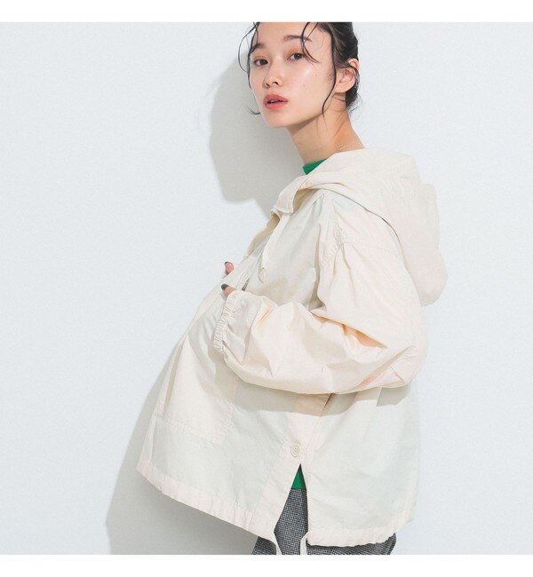 BEAMS BOY / サイドボタン アノラック パーカ 23FW|BEAMS WOMEN