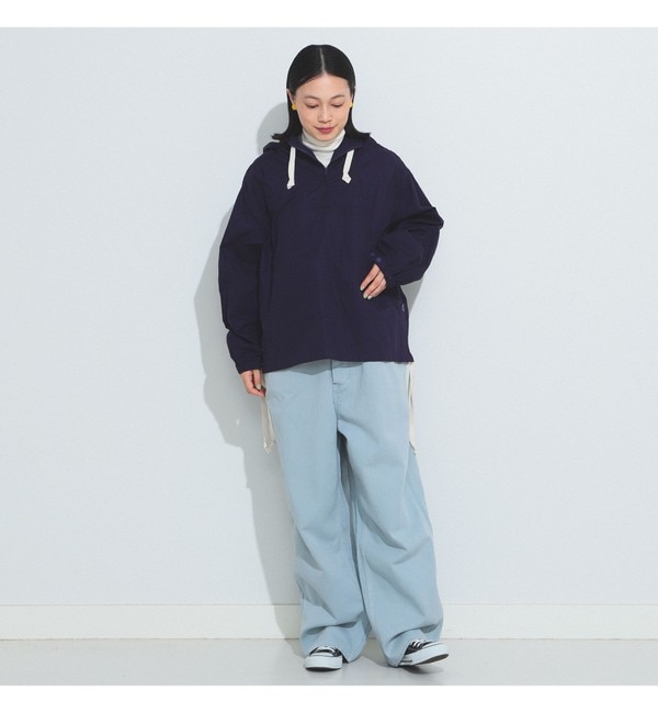 BEAMS BOY / サイドボタン アノラック パーカ 23FW|BEAMS WOMEN