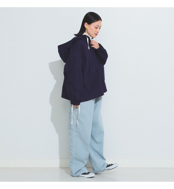 BEAMS BOY / サイドボタン アノラック パーカ 23FW|BEAMS WOMEN