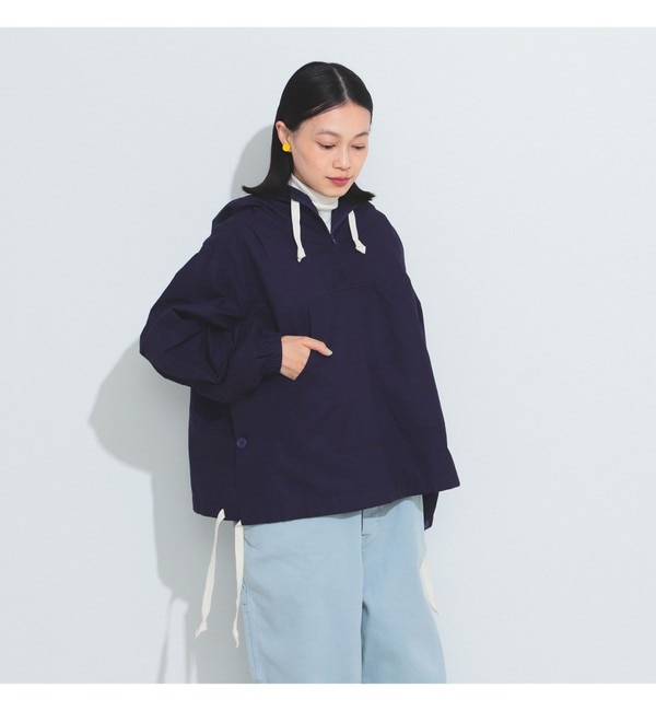 BEAMS BOY / サイドボタン アノラック パーカ 23FW|BEAMS WOMEN